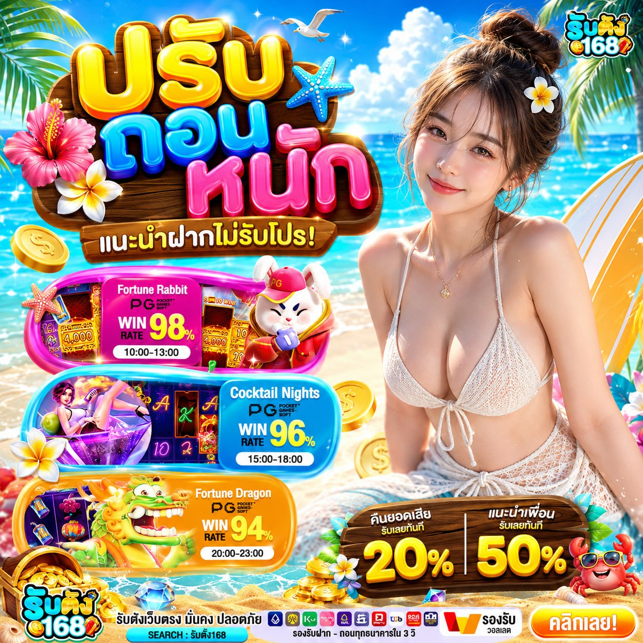 20 รับ 100 WALLET สนุกแบบสุดขั้วที่วัยรุ่นเขากำลังคลั่งไคล้